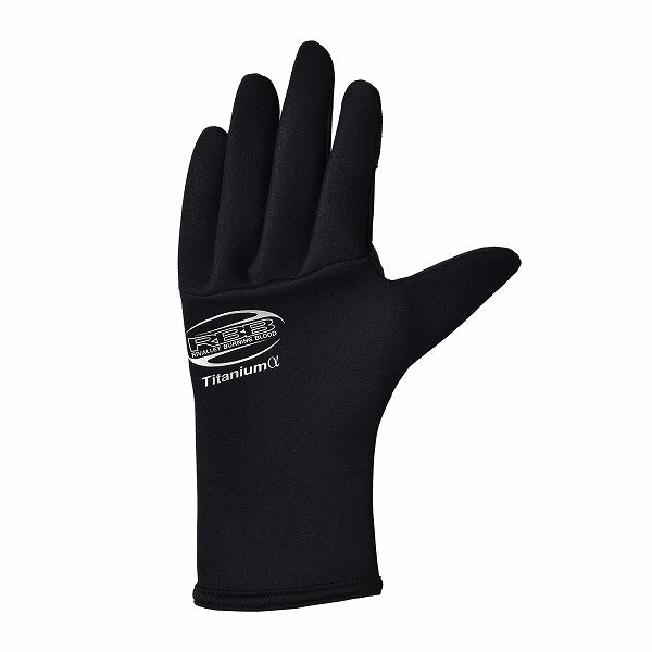 Soushin RBB Titanium Glove HS 5F M BLK/Silver
