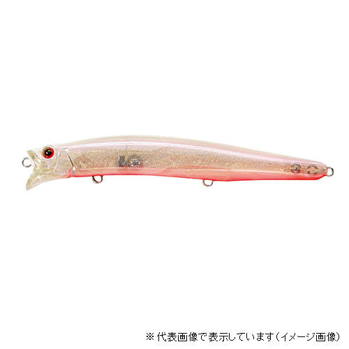 Tackle House Feed Shallow 105 No. 05 Clear HG Pearl Back Red Belly