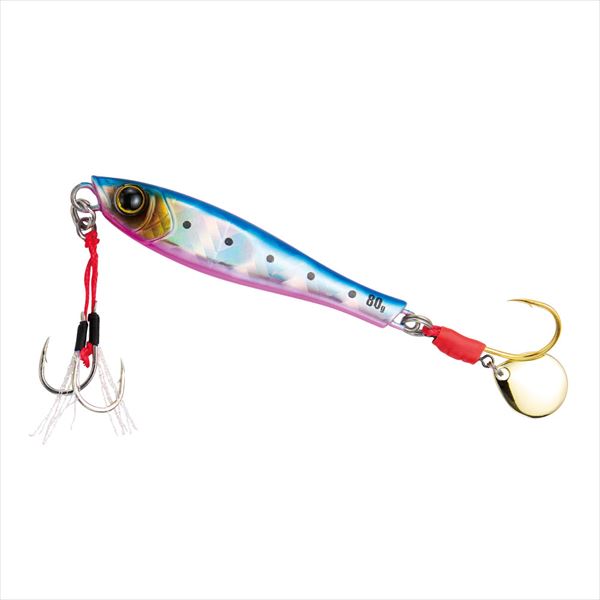Tailwalk Metal Jig Yummy Jig TG 80g #02 Blue Pink Sardine