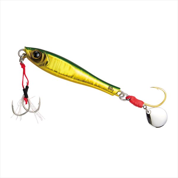 Tailwalk Metal Jig Yummy Jig TG 80g #03 WH Green Gold