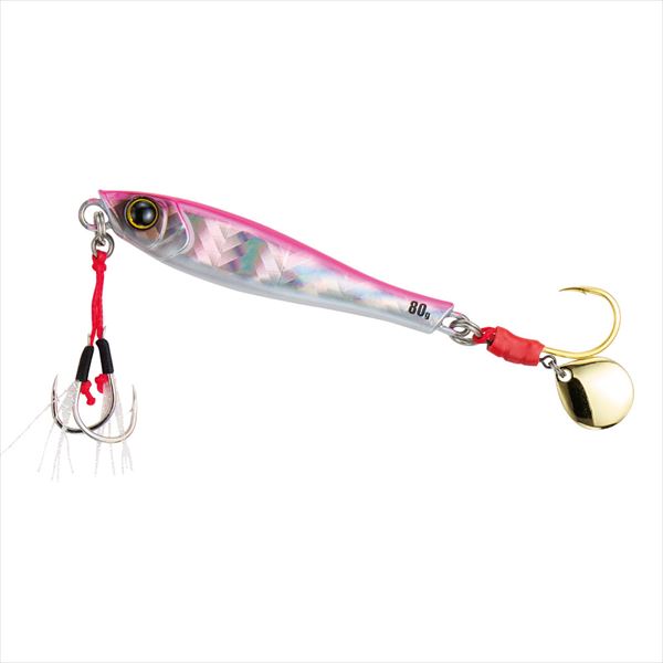 Tailwalk Metal Jig Yummy Jig TG 80g #06 Pink Silver