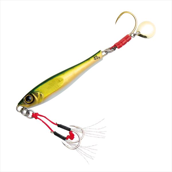 Tailwalk Metal Jig Yummy Jig TG 45g Thai Game Tune #01 CH Green Gold Withglow