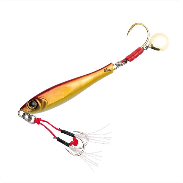 Tailwalk Metal Jig Yummy Jig TG 45g Thai Game Tune #02 CH Red Gold Withglow