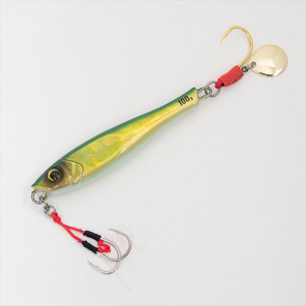 Tailwalk Metal Jig Yummy Jig TG 100g Thai Game Tune #01 CH Green Gold Withglow