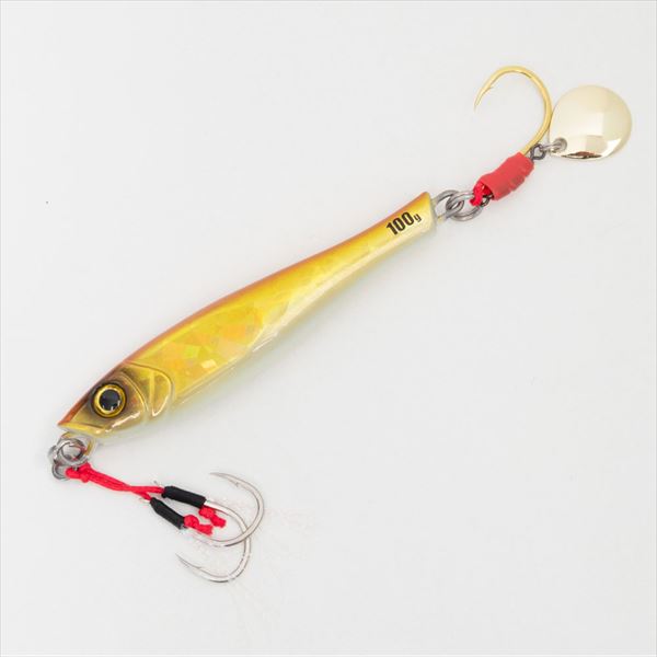 Tailwalk Metal Jig Yummy Jig TG 100g Thai Game Tune #03 CH Orange Gold Withglow