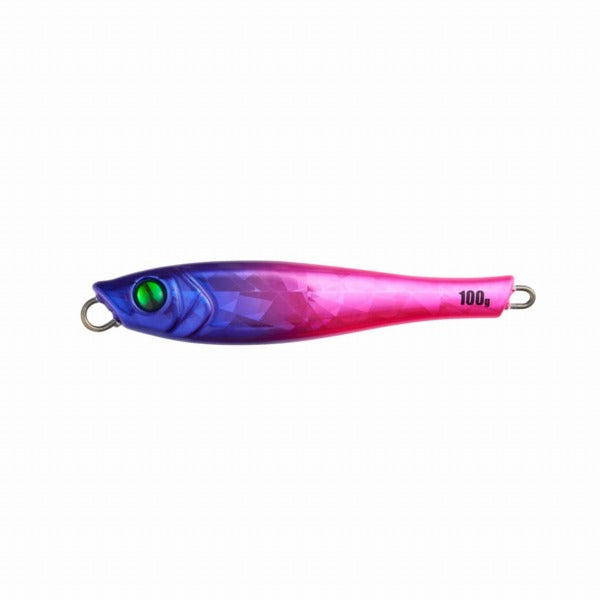 Tailwalk Metal Jig YUMMY JIG TG Tachiuo Game Tuned 100g #15 CH PURPLE HEAD PINK