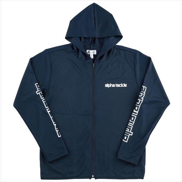 Alpha Tackle Dry Zip Hoodie Navy LL Size