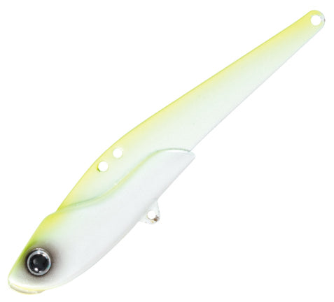 Alpha Tackle Crazy Salt Metal Vibe 75 Chart Back Pearl