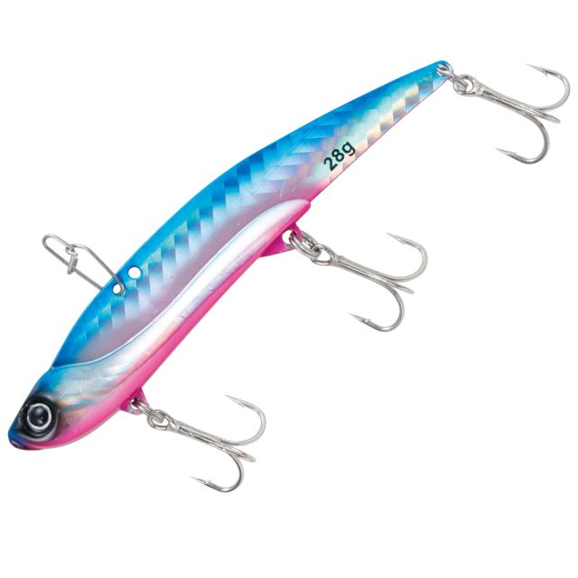 Alpha Tackle Crazy Metal V LONG 28g Blue Pink