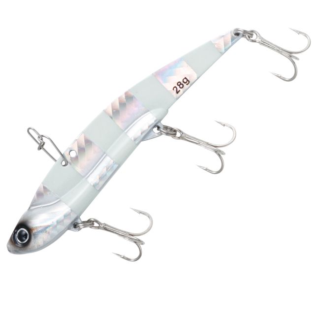 Alpha Tackle Crazy Metal V LONG 28g Zebra Sylvan