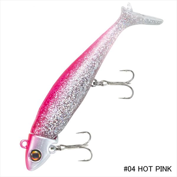 Tailwalk Crazy Jig Head Swimmer 15g #04 Hot Pink
