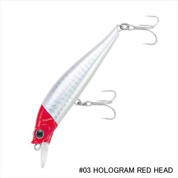 Tailwalk Crazy Dizzy Minnow 90HS #03 Hologram Red Head