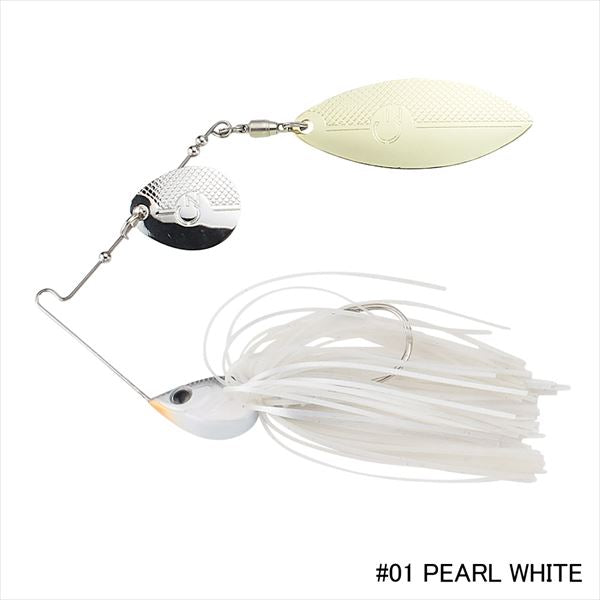 Tailwalk Crazy Spinnerbait TW 3/8oz #01 Pearl White