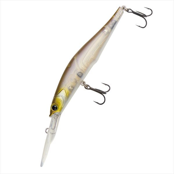 Tailwalk Bass Lure Crazy Minnow 96DD/SP #01 Ghost Smelt