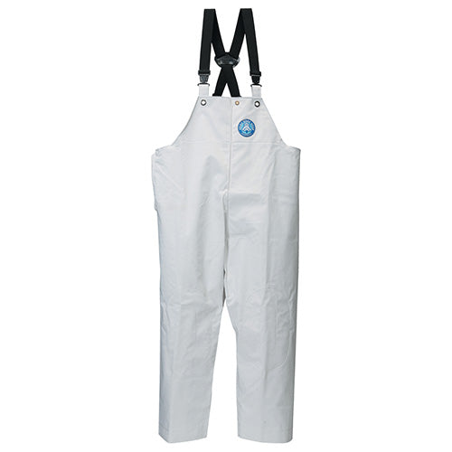 Hanshin Soji RA-98 Overalls with front opening, White, M