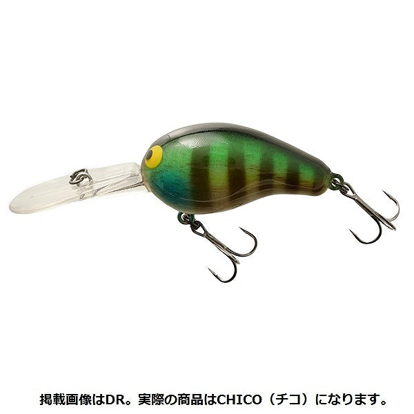 JACKALL Bass Lure Geronimo Chico Wood Bluegill