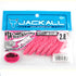 JACKALL Weber Shrimp 2.8 Salt RF Glow Pink Silver Flake