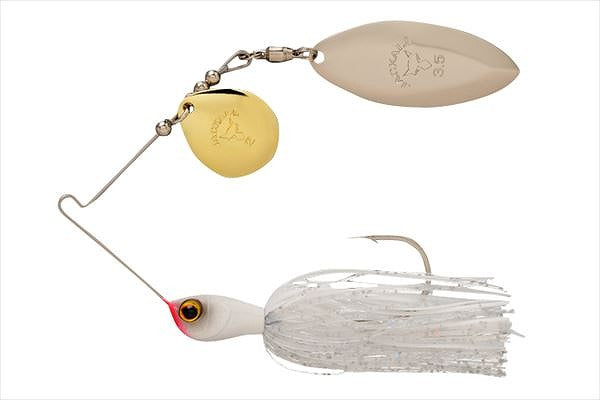 JACKALL Spinnerbait Buzzbait Super Eruption Jr. 3/8oz Tandem Willow White