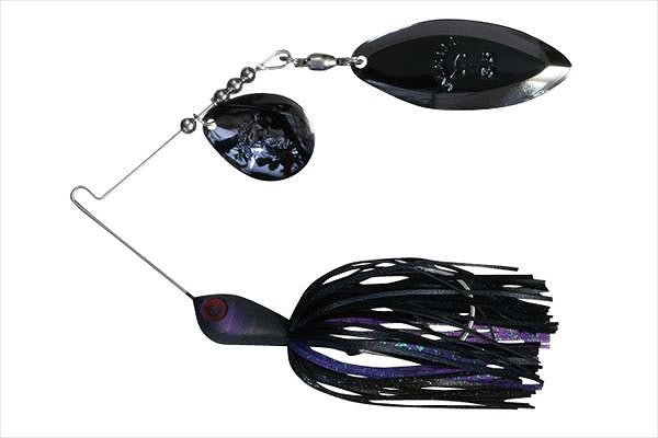 JACKALL Spinnerbait Buzzbait Super Eruption Jr. 3/8oz Tandem Willow Ultimate Black