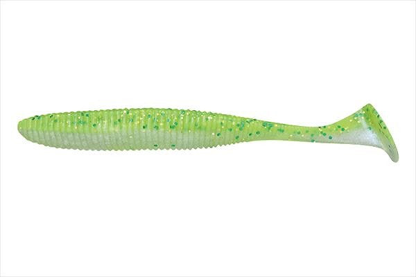 JACKALL Worm Rhythm Wave 4.8 inch Chart Back Shad