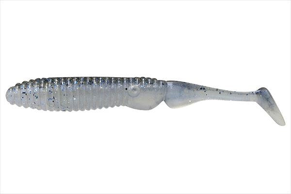 JACKALL Worm Ammonite Shad 3.0 inch Maruhata Clear Hasuko