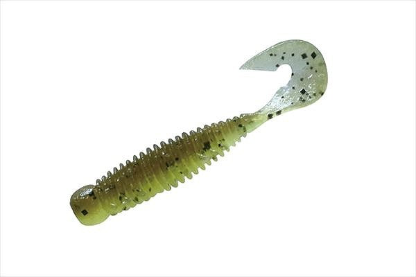 JACKALL Worm Wobbling 3 inch Green Pan/Light Chart