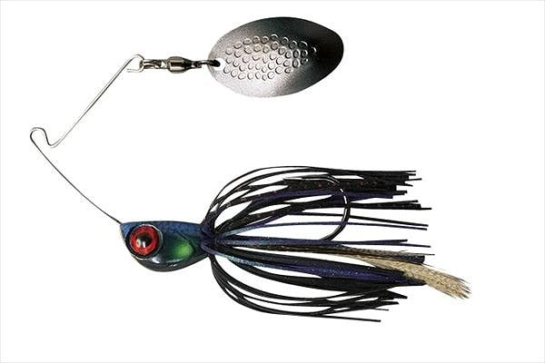 JACKALL WIRE BAIT Buzzbait Della Spin 1/4oz Della Black