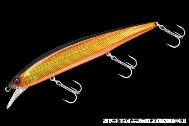 JACKALL Rerange 110SP Double Clutch Gold and Black