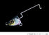 JACKALL RHYTHM HEAD TYPE-S HL SHAD HEAD