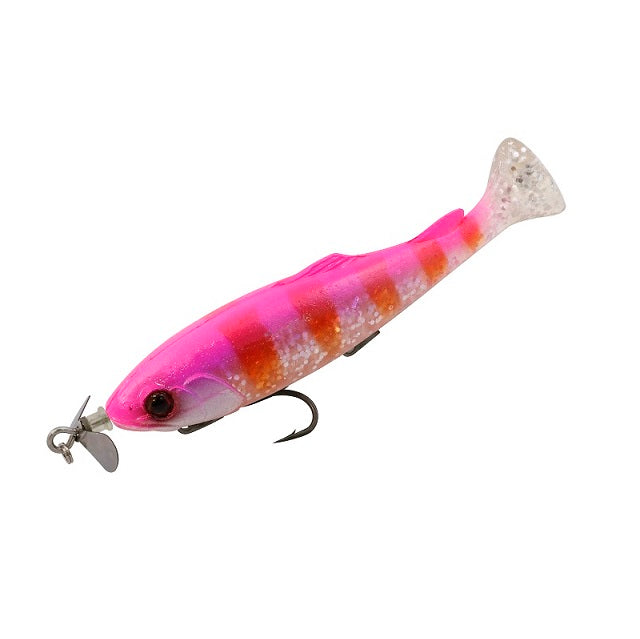 JACKALL DIZRA 115 Pink Back Clear Tail