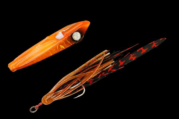 JACKALL Binbin Inchiku 60g Orange Orange/Black Red T+