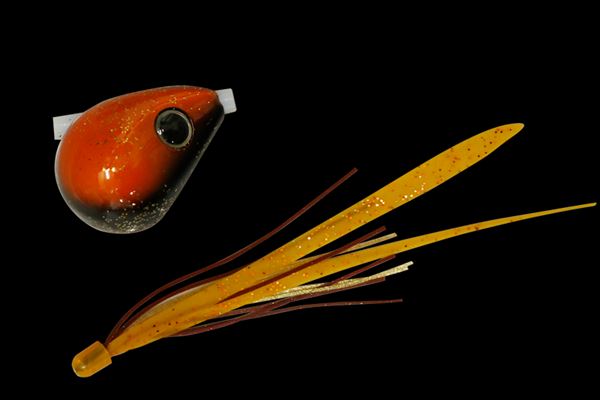 JACKALL Bakuryu Lead-type Binbin Ball Slide 45g Shrimp Orange/Shrimp Orange T+