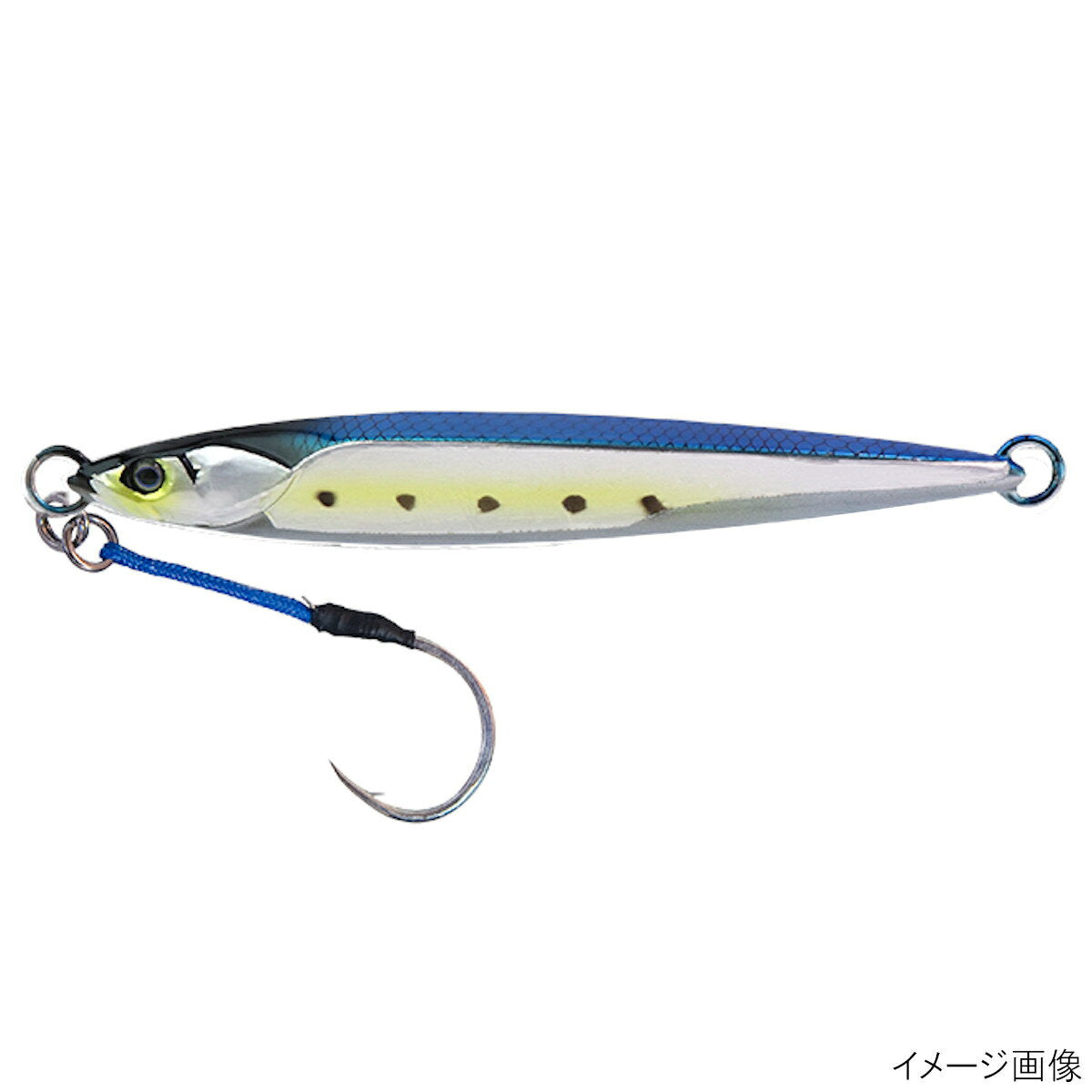 JACKALL Bumbles Jig Short 200g Aluminum Sardine
