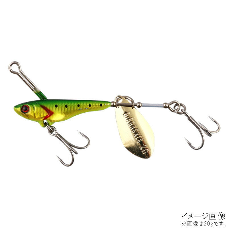 JACKALL Big Backer Spin 40g Bay Green