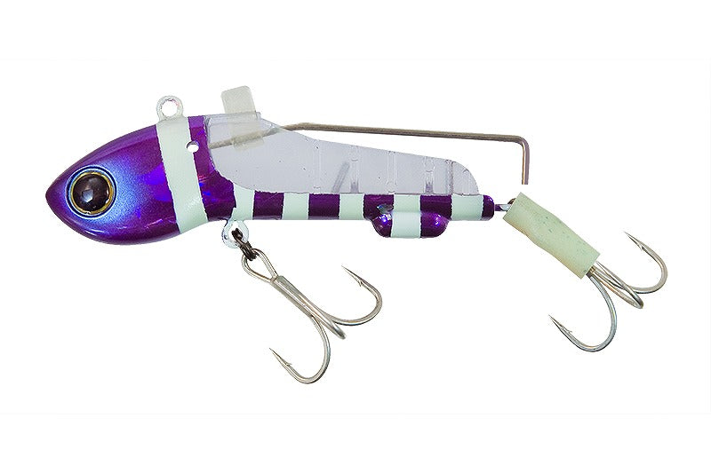 Jackall Land Anchovy Hybrid 15g Purple/Glow Stripe