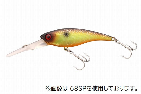 JACKALL Soul Shad 62DR SP Muddy Chartfish