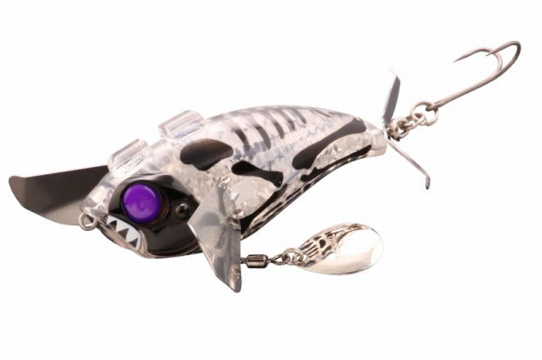 JACKALL Explosive Pompadour Catfish Custom Glass Frogbone