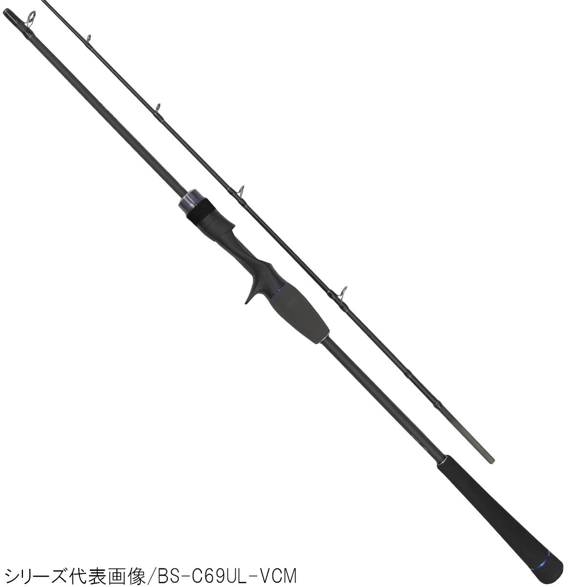JACKALL Offshore Rod Binbin Stick BS-C69ML-VCM (2-piece bait)