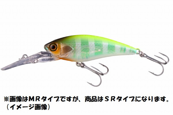 JACKALL D-Bill Shad 55SR POL Chartback Bluegill