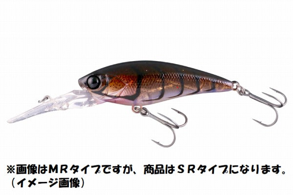 JACKALL D-Bill Shad 55SR Marmo Shrimp