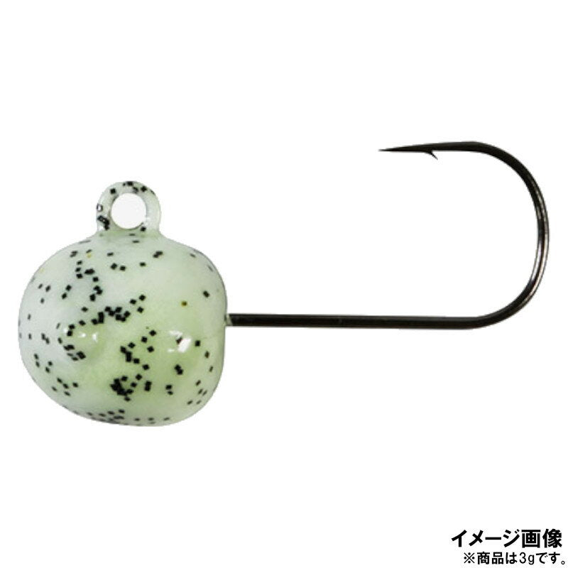 JACKALL Good Meal Head/Light 3.0g Glow