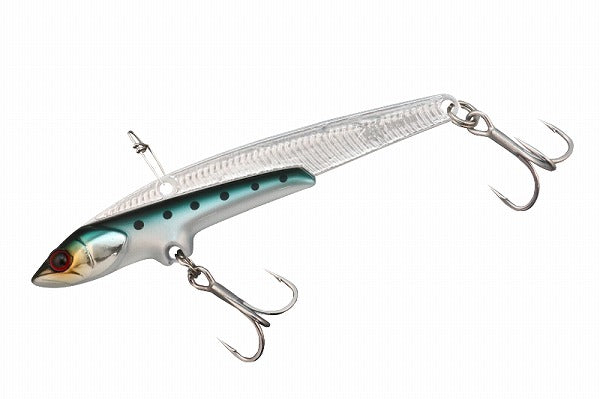 JACKALL Big Backer 107 Yellowtail Custom Aluminum Black-backed Sardine