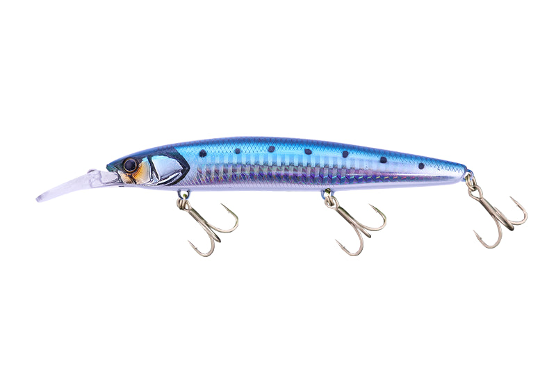 JACKALL Big Backer Bay Minnow 128S-LB Sardine