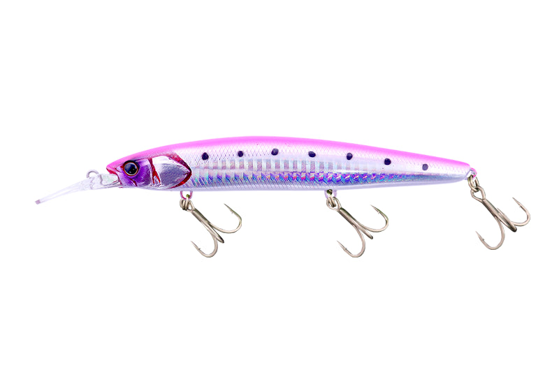 JACKALL Big Backer Bay Minnow 128S-LB Pink Back Sardine