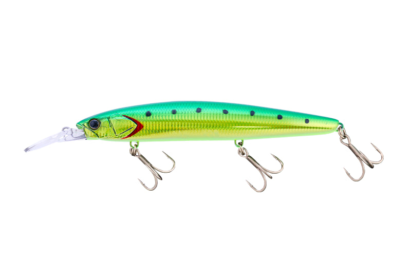 JACKALL Big Backer Bay Minnow 128S-LB Bay Green