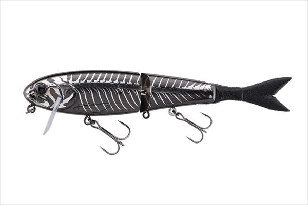 JACKALL Bass Lure Blast Bone JR.SF Black/Chrome Bone