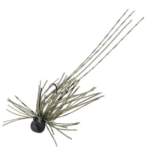 JACKALL Shaggy 2.7g Green Pumpkin/Blue Flake