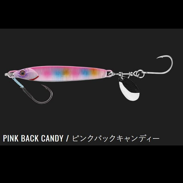 JACKALL Metal Jig Big Backer Rush Blade 30g Pink Back Candy