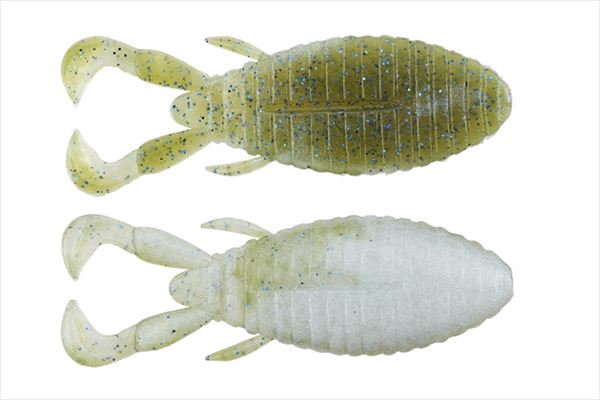 JACKALL Worm Honey Nugget 3.8 inch Natural Grass Gill