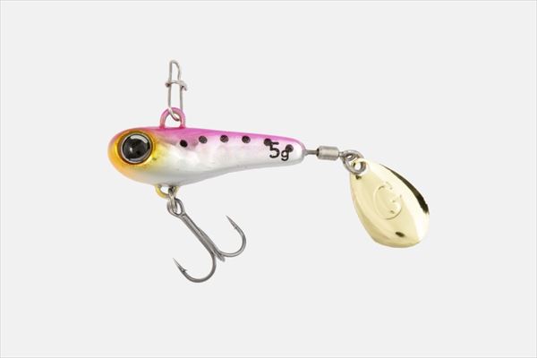 Jackall Good Meal Spin 5g Pink/Lens Holo